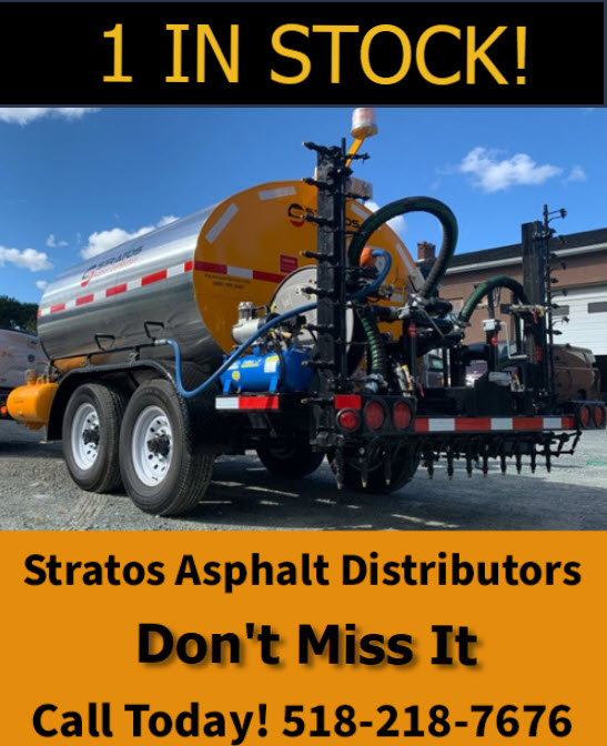 Stratos Asphalt Distributor - IN STOCK