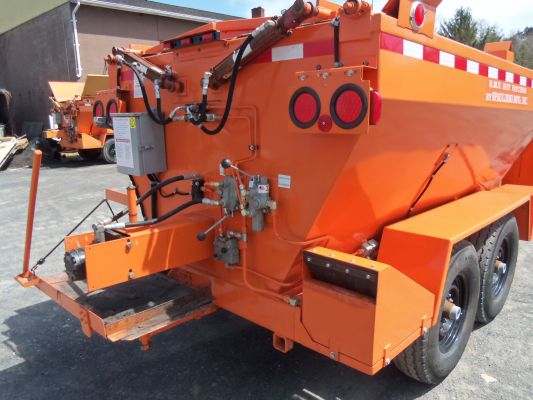 2007 Spaulding Hot Box Trailer Auger Discharge