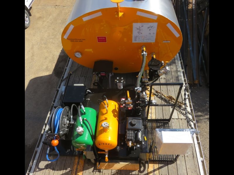 1000 Gallon Asphalt Emulsion Distributor, Skid Mounted ...