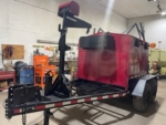 Certified preowned Kasi diesel 4 ton asphalt hot box for sale uep-1411-6 from pavementgroup.com