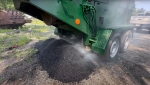 asphalt recycler for sale by pavementgroup.com 7 tons per hour recycle millings into hot mix asphalt - side and rear view shown